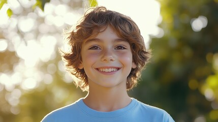 The Smiling Boy Portrait