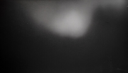 Poster - film grain noise grunge Lens effect distressed scary texture. Blurred paper black gray light background.