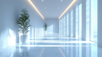 Poster - A pristine white backdrop with perfect lighting, emphasizing simplicity and modern design aesthetics.