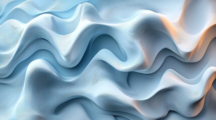 Poster - A soft light blue vector background with clean lines and smooth transitions, perfect for digital applications and modern design projects.