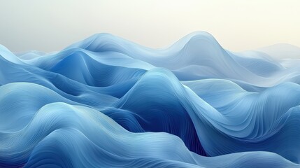 Poster - A soft light blue vector background with clean lines and smooth transitions, perfect for digital applications and modern design projects.