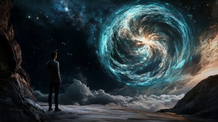 Wall Mural - a look into the universe 52