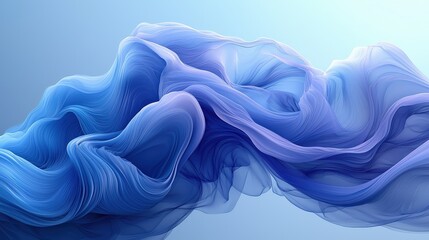 Poster - Minimalist light blue vector background with flowing transitions, emphasizing clarity and simplicity for digital use.