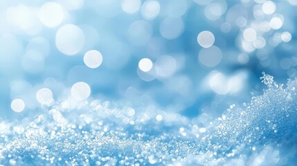 Poster - Soft light blue gradient background with smooth transitions, perfect for professional web design.