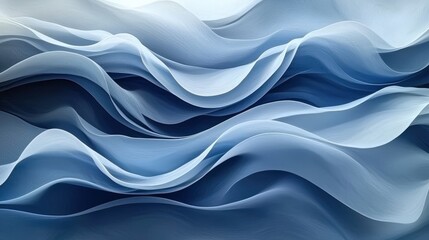 Poster - Soft light blue gradient background with smooth transitions, perfect for professional web design.