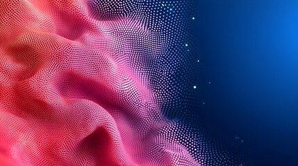 Leinwandbilder - Shimmering Geometric Mosaic Abstract Digital Art Design with Vibrant Prismatic Gradient Effects Ideal for Tech Oriented Visuals and Landing Pages