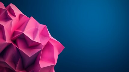 Leinwandbilder - Sparkling Polygonal Mesh Abstract 3D Digital Background   Perfect for Futuristic Tech Concepts Landing Page Designs and Innovative Digital Presentations