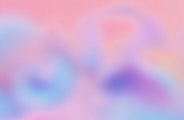 Wall Mural - grainy gradient abstract background, color blending effect, aesthetic texture