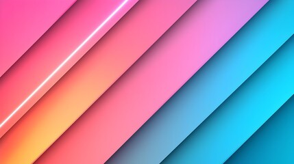 Poster - Elegant and Sleek Minimalist Futuristic Digital Background Featuring Smooth Geometric Shapes Subtle Neon Lighting and a Metallic Texture Creating a Modern and Visually Compelling Composition