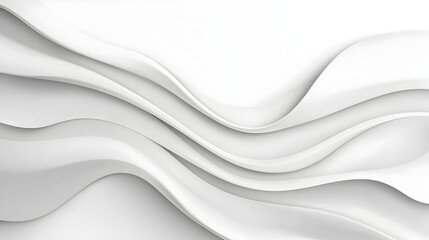 Fototapete - Futuristic minimalist background with seamless curved metallic surfaces soft reflections and clean minimalistic lines for a modern sophisticated and visually appealing appearance