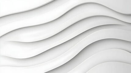 Fototapete - Elegant and Futuristic Background with Seamless Curved Surfaces Soft Metallic Reflections and Minimalistic Lines for a Modern Sleek Appearance