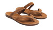 © Khadija - Stylish brown sandals for summer outings, perfect for casual beach walks and sunny days