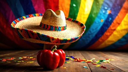 Cinco de Mayo Fiesta: Sombrero and Guitar Celebration