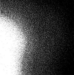 Wall Mural - Snow, stars, twinkling lights, rain drops on black background. Abstract vector noise. Small particles of debris and dust. Distressed uneven grunge texture overlay.