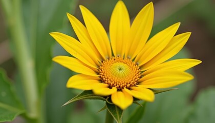 Wall Mural -  Bright and Beautiful  A Sunflowers Smile