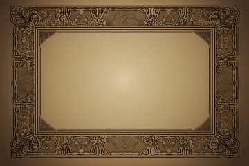 Poster - Islamic ornament frame backgrounds architecture photography.