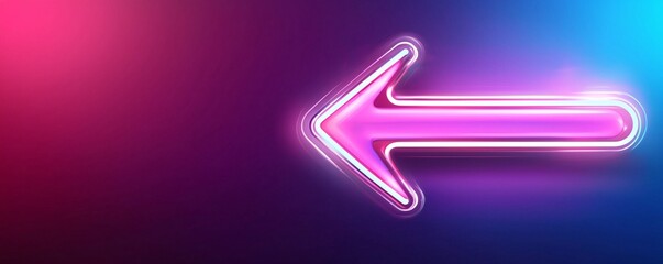 Poster - Vibrant Neon Arrows with Bold Strokes - Eye-Catching Modern Design for Dynamic Graphics and Creative Projects