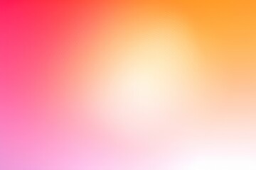 Wall Mural - Grainy circle aura gradient peach pink backgrounds.