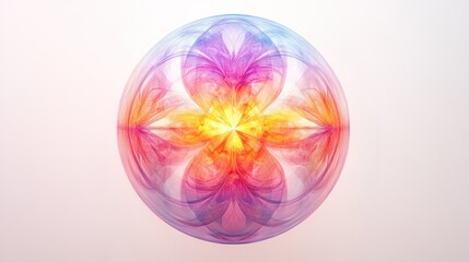 Poster - captivating representation of a quantum womb