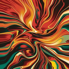 Aufkleber - Vector fluid abstract full color background