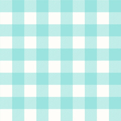 Wall Mural - Buffalo plaid with twill weave repeat pattern.Gingham seamless pattern.Checkered tartan geometric graphic vector illustration background design for fabric and prints.
