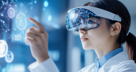 Poster - Exploring the future of technology immersive virtual reality in research and innovation