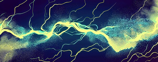 Poster - Electrifying Green Light Cascade Effect