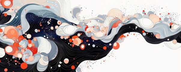 Poster - Spectacular 3D Illustrations with Vibrant Color Burst