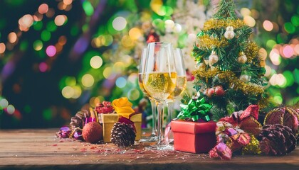 Wall Mural - new year party