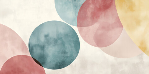 Poster - Simple and modern abstract background design with a vintage texture