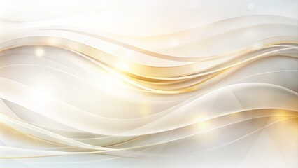 Poster - Modern gold and light grey square overlapped pattern on background. Abstract white luxury background. Minimal geometric white light background abstract design. Elegant white and gold Background