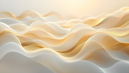 Poster - Modern gold and light grey square overlapped pattern on background. Abstract white luxury background. Minimal geometric white light background abstract design. Elegant white and gold Background