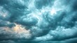 © nilawan - Dramatic cloud patterns a captivating display of nature's majesty and atmospheric wonders captured in stunning detail