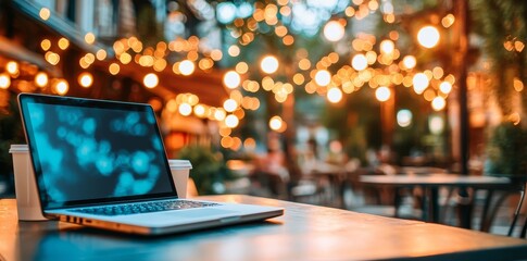 Poster - Technology webinars for online education using eLearning tools on laptops. Remote learning, Technology webinars, Online education, ELearning tools, Laptops.