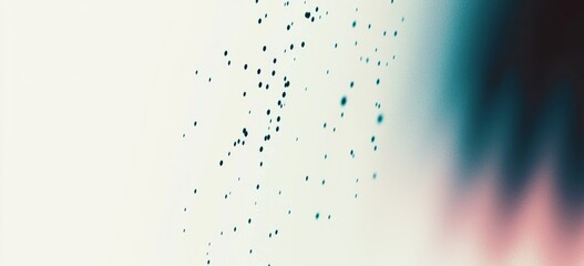 Aufkleber - Hand-drawn snow texture with snowflakes overlay for winter backgrounds
