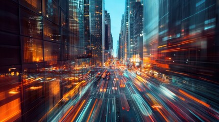 Poster - digital transformation involves integrating digital technologies into all areas of a business.
