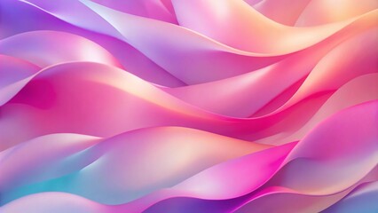 Poster - Holographic gassy purple wallpaper background. horizontal abstract pastel holographic texture design for pattern and background.Holographic neon background. Wallpaper