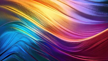 vibrant colorful shiny chrome gradient textured background widescreen background wallpaper holographic rainbow neon colors design