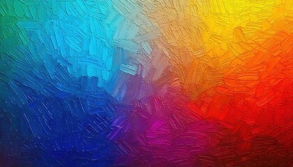 Wall Mural - vibrant colorful distressed textured gradient background waves brushstroke holographic effect wallpa