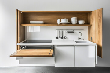  Small Space Minimalism minimalist kitchen design