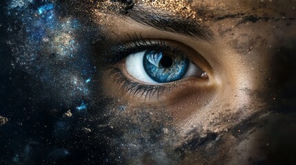 Wall Mural - space in the human mind 10