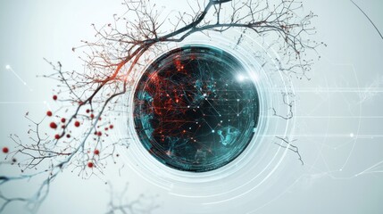 Wall Mural - space in the human mind 18