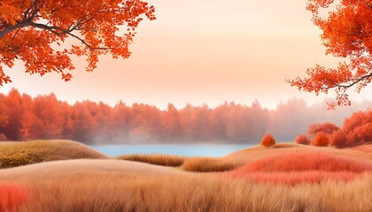 autumn beauty design background