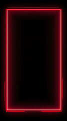 Poster - Neon frame glow