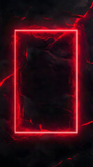 Poster - Neon frame design