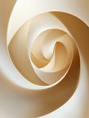 Leinwandbilder - Swirling abstract shapes in muted tones evoke the gentle movement of tea, promoting relaxation and serenity in the atmosphere. Generative AI