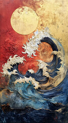 Poster - Waves under the sun