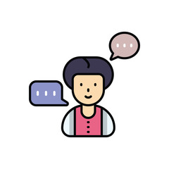 Communication  vector icon