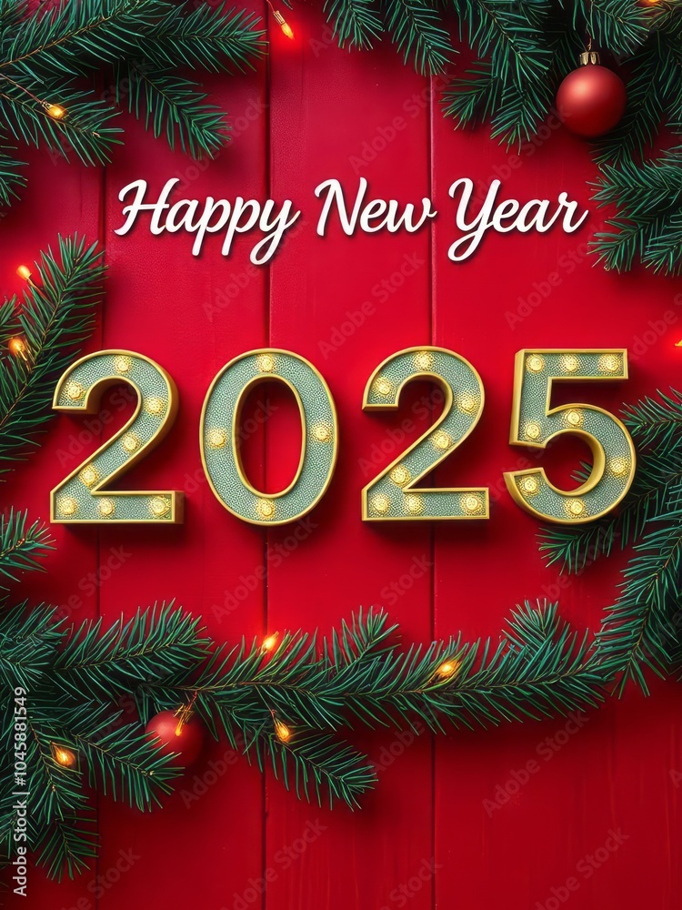 Children stacked 2025 cubes on the eve of the new year, 2025 celebration concept. New Year 2025