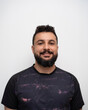 © Antonio Recena - Casual portrait of a 42-year-old Arab man smiling and looking at the camera